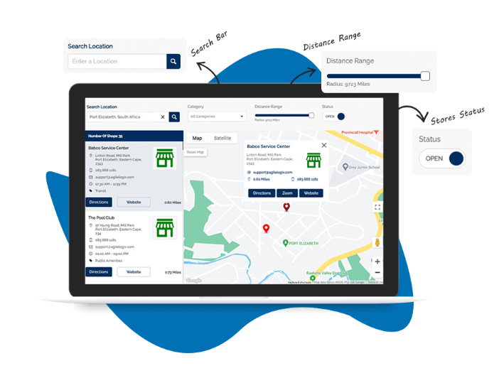 Agile Store Locator (Google Maps)