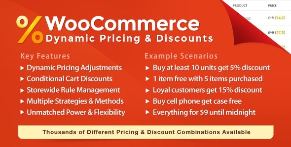 WooCommerce Dynamic Pricing & Discounts v3.0.0