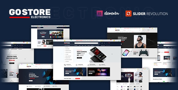 GoStore v1.4.2 Elementor WooCommerce