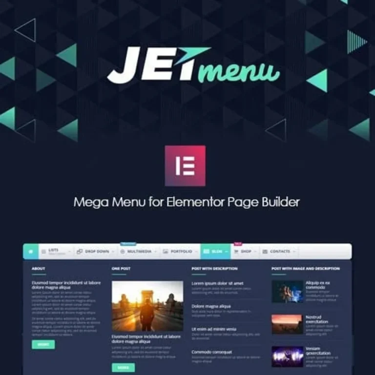 JetMenu v2.4.4 Mega Menu
