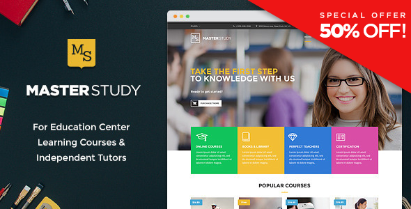 Masterstudy v4.8.72 Education WordPress Theme